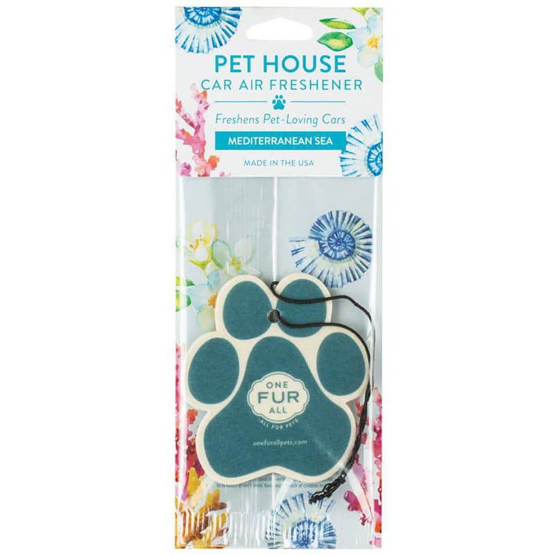 One Fur All Pet House Car Air Fresheners Mediterranean Sea