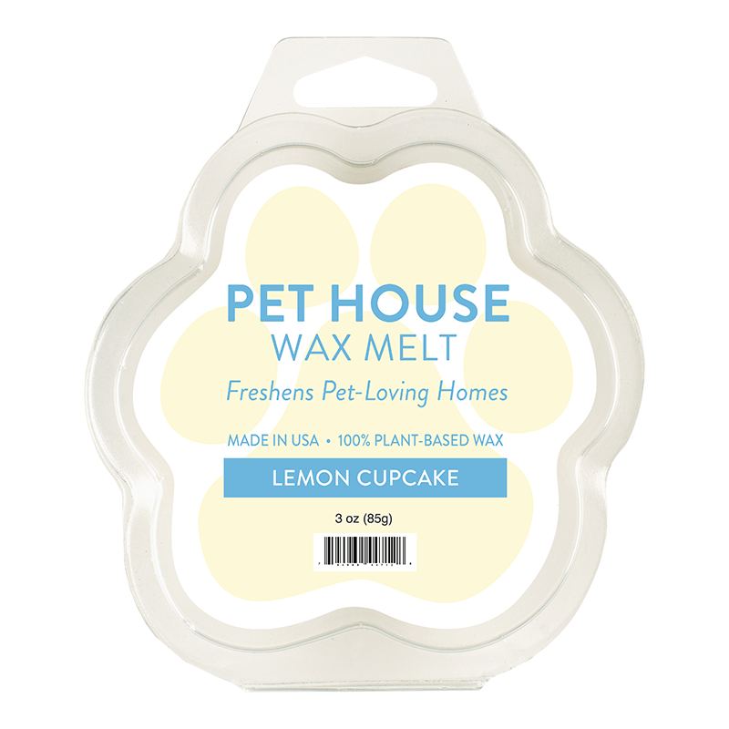 One Fur All Pet House Wax Melt - Lemon Cupcake