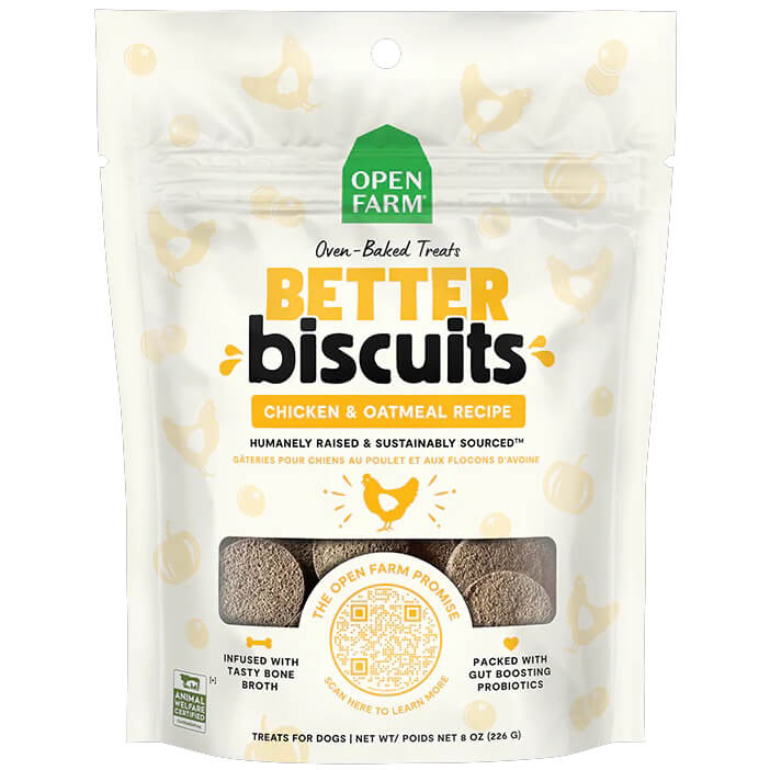 Open Farm Better Biscuits Chicken & Oatmeal