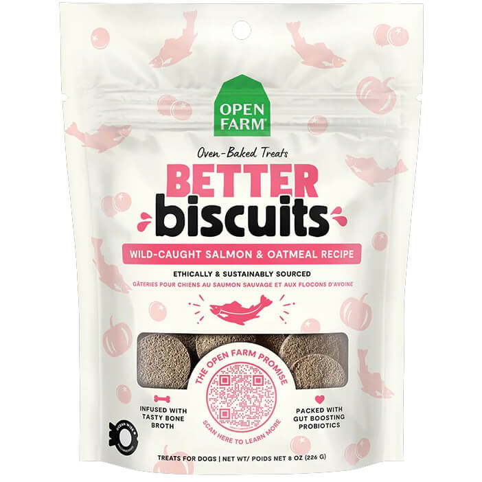 Open Farm Better Biscuits Salmon & Oatmeal