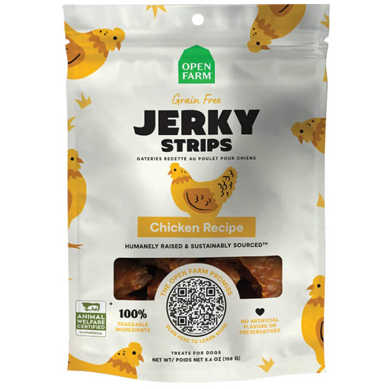 Open Farm  Jerky Strips Chicken