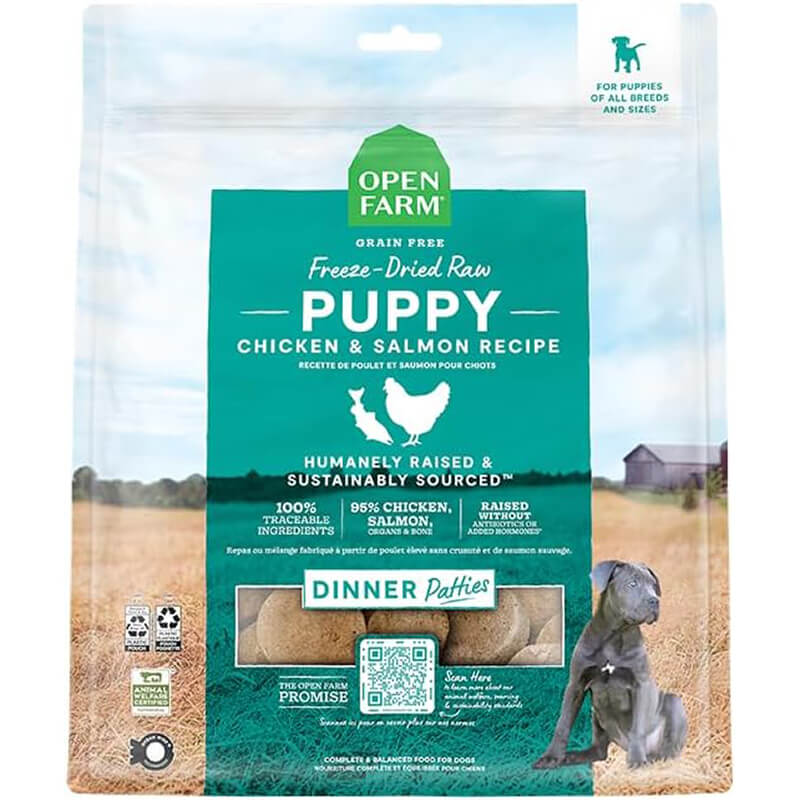Open Farm Freeze Dried Raw Patties Puppy