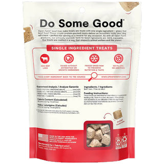 Open Farm Freeze-Dried Treat Cubes Beef Liver