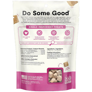 Open Farm Freeze-Dried Treat Cubes Chicken Liver