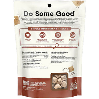 Open Farm Freeze-Dried Treat Cubes Lamb liver