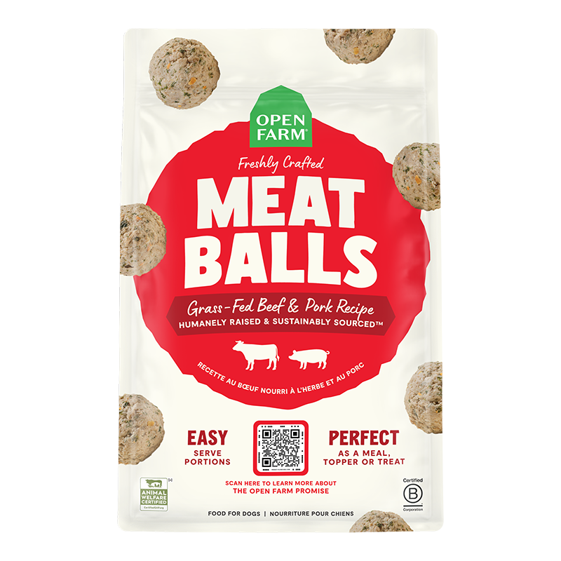 Open Farm Gently Cooked Meatballs Beef & Pork