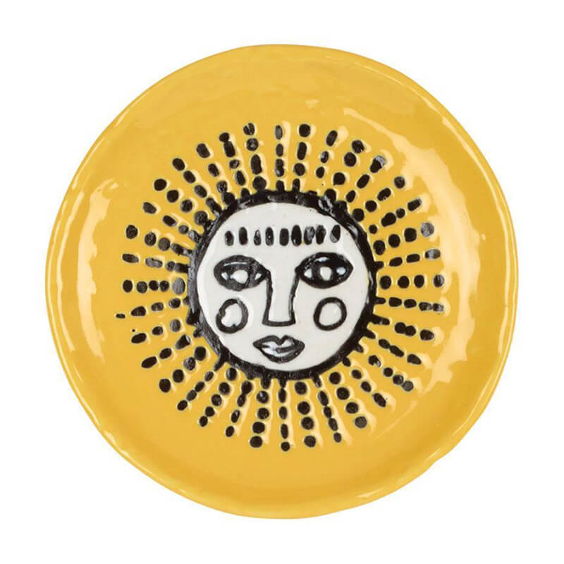 Ore' Pet mini Pet Bowl - Yellow Sun