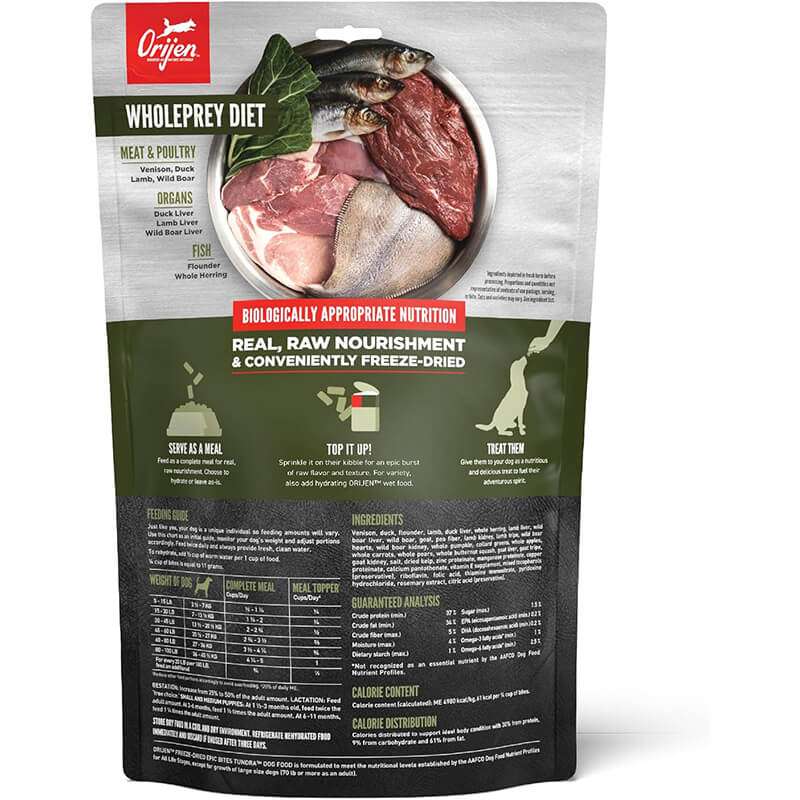 Orijen Freeze-Dried Epic Bites Tundra