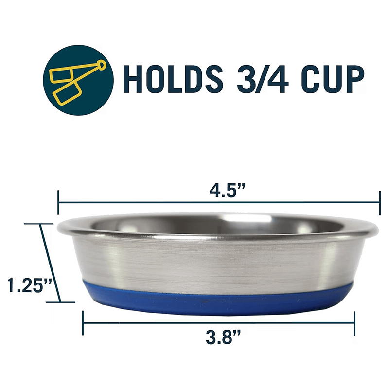 OurPets Durapet Stainless Steel Dish