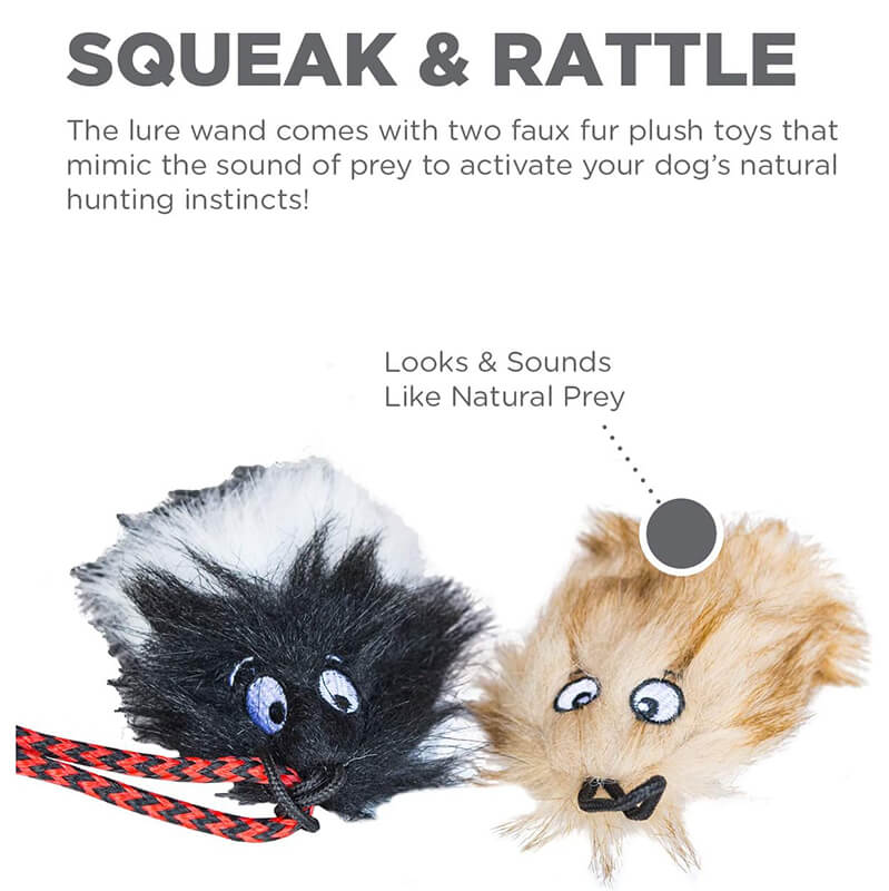 Outward Hound Tail Teaser Dog Wand II