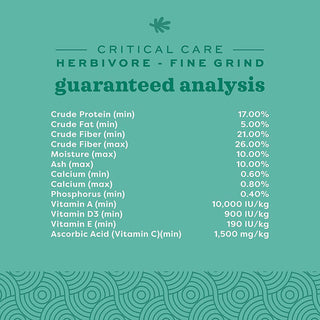 Oxbow Critical Care Herbivore