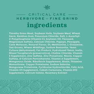 Oxbow Critical Care Herbivore