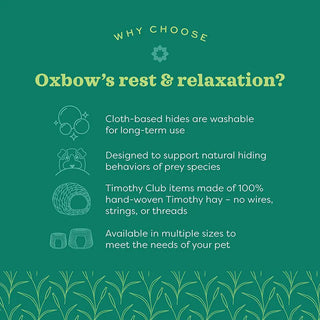 Oxbow Enriched Life Stretch N' Snuggle Bed