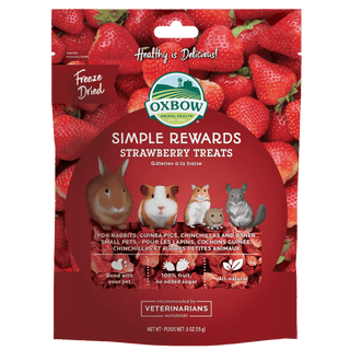 Oxbow Simple Rewards Freeze-Dried Strawberries