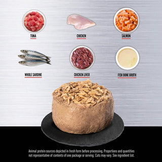 Orijen Cat Pate with Shreds Tuna, Salmon & Beef