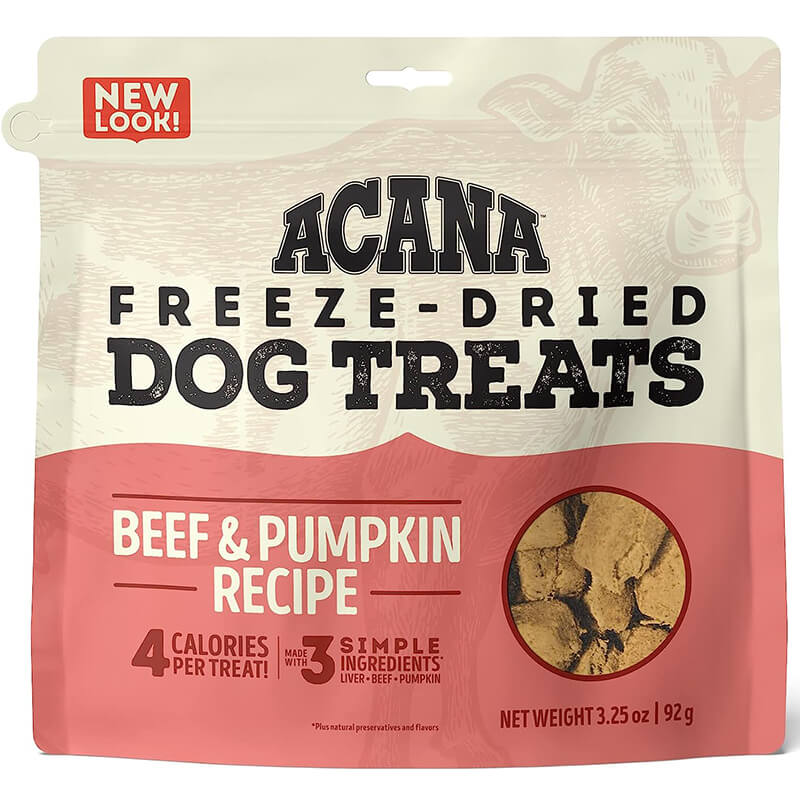 Acana Freeze-Dried Treats Beef & Pumpkin
