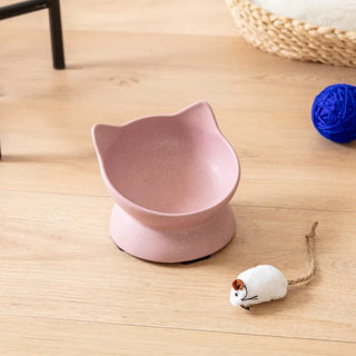 Park Life Designs Archie Bamboo Tilt Cat Bowl