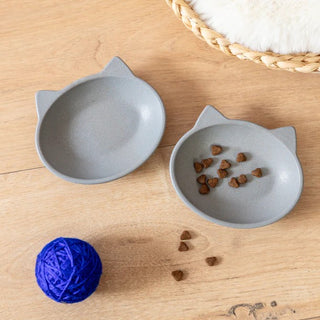 Park Life Designs Nico Bamboo Cat Bowl 2-Pack
