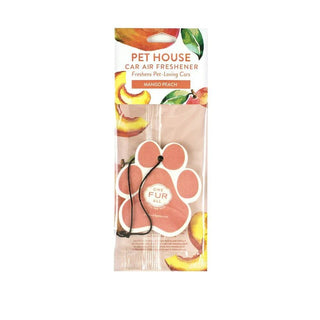 One Fur All Pet House Car Air Fresheners Mango Peach