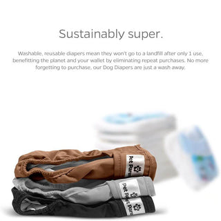 Pet Parents® Washable Dog Diapers+ Extendrs®