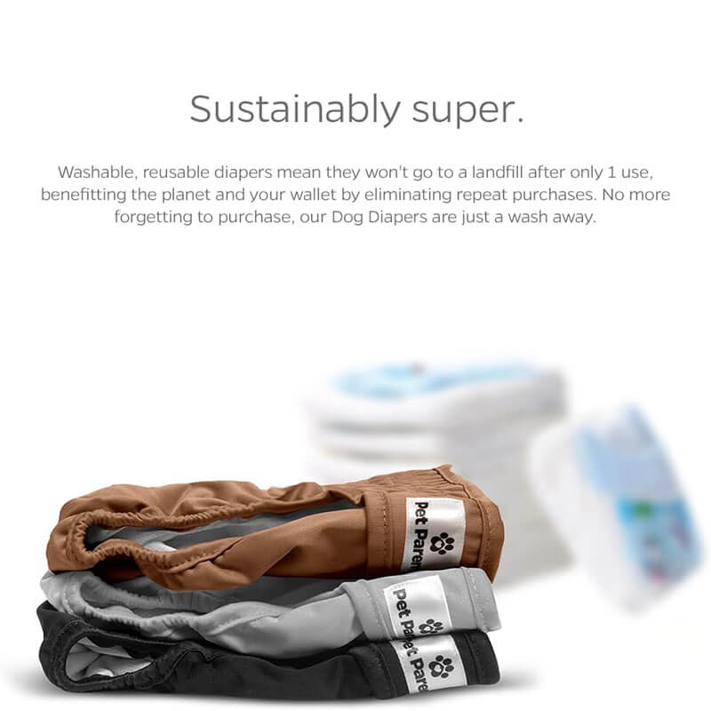 Pet Parents® Washable Dog Diapers+ Extendrs®