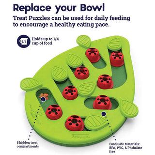 Petstages Buggin' Out Puzzle & Play Cat Treat Game