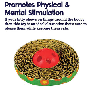 Petstages Spin & Scratch Toy 2 Pack