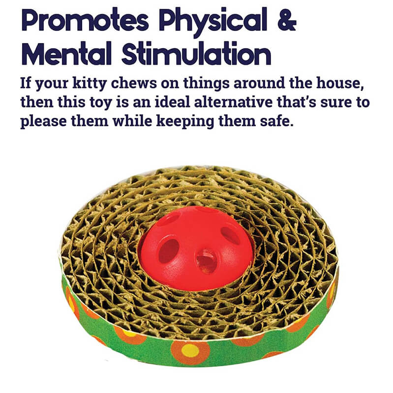 Petstages Spin & Scratch Toy 2 Pack