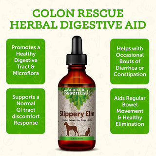 Animal Essentials Slippery Elm Herbal Extract for Dogs & Cats