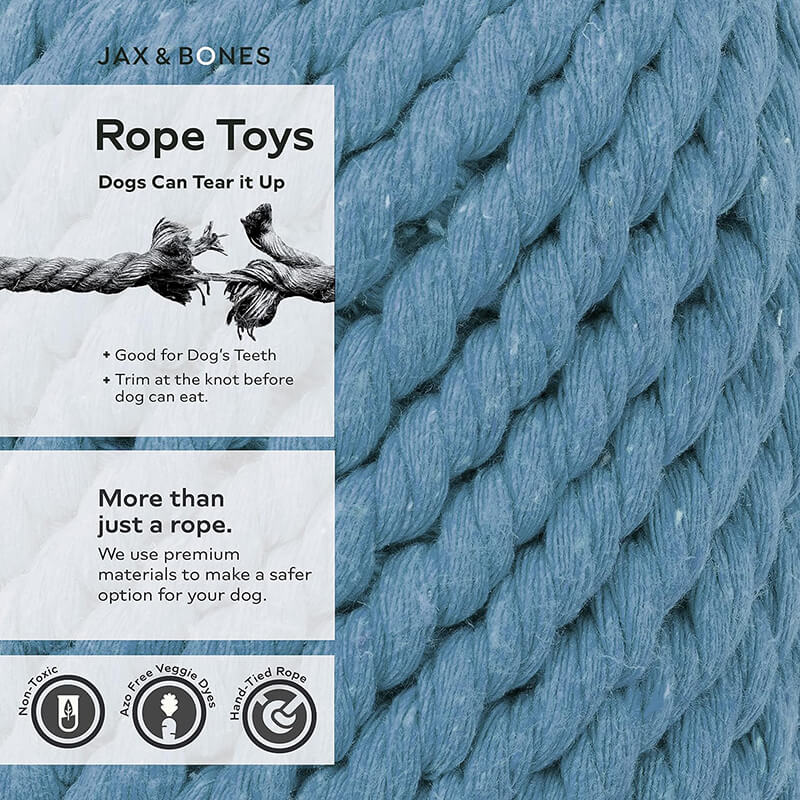 Jax & Bones Wheel Rope Toy