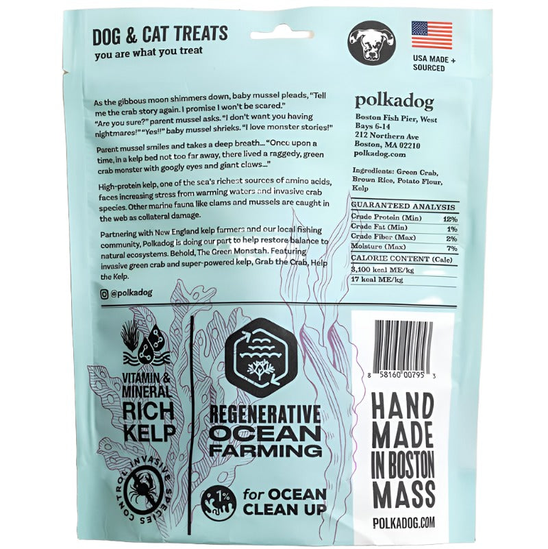 Polka Dog Green Monstah Bones