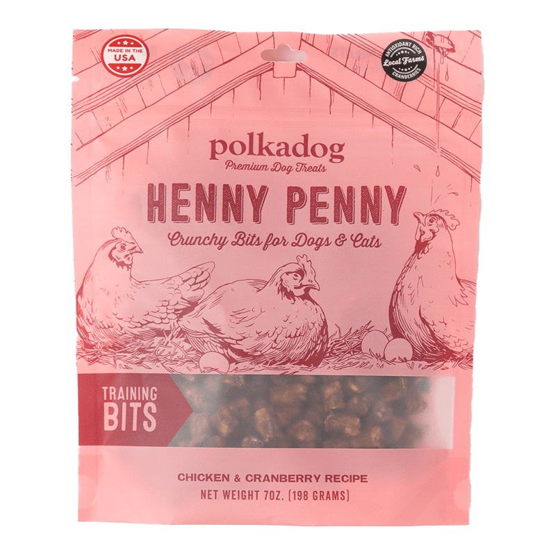 Polka Dog Henny Penny Training Bits