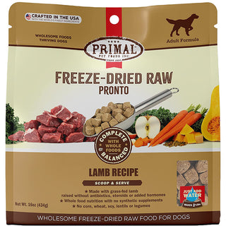 Primal Freeze Dried Pronto Lamb