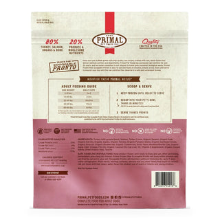 Primal Frozen Raw Pronto Turkey & Salmon