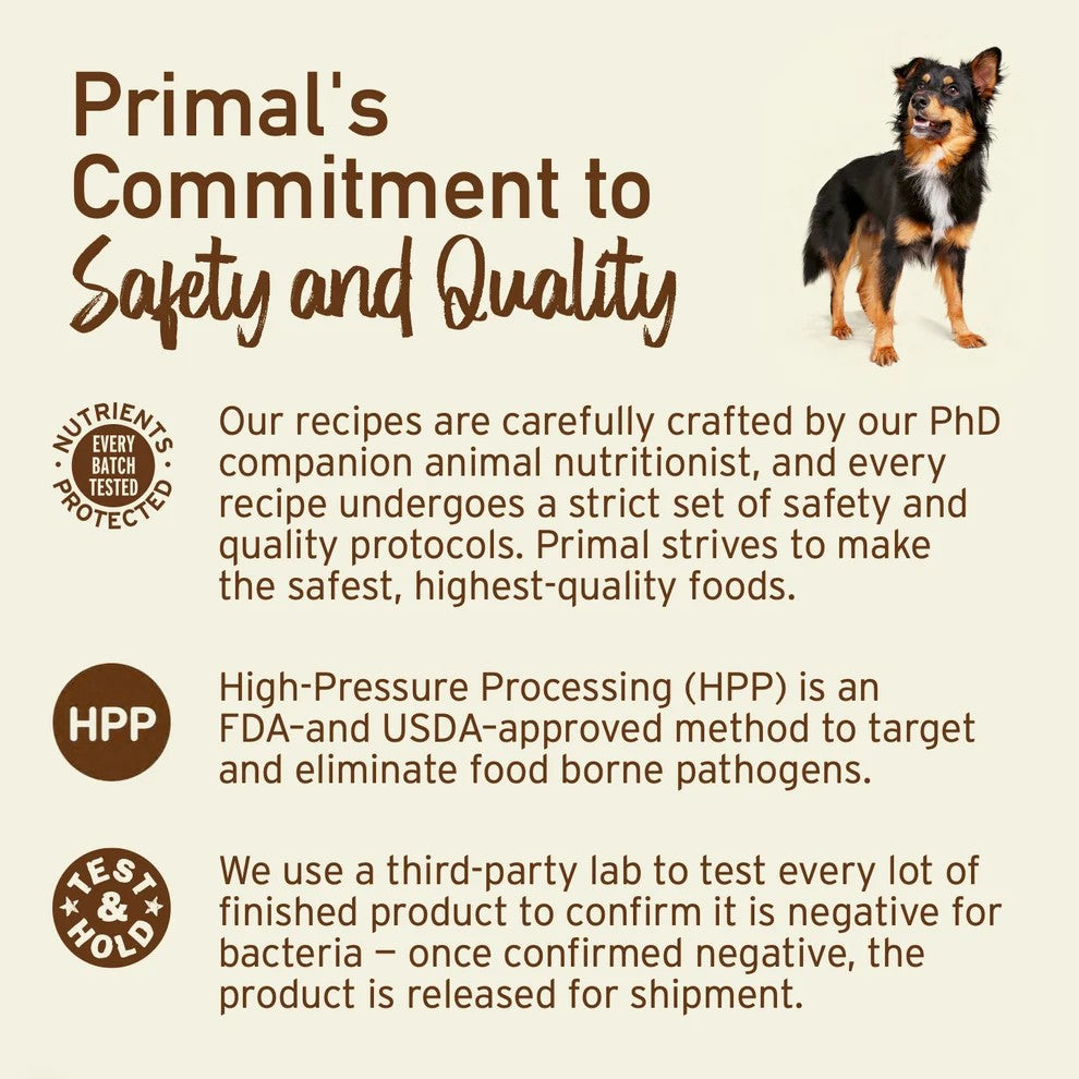 Primal Frozen Raw Pronto Turkey & Salmon