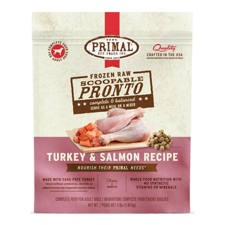 Primal Frozen Raw Pronto Turkey & Salmon