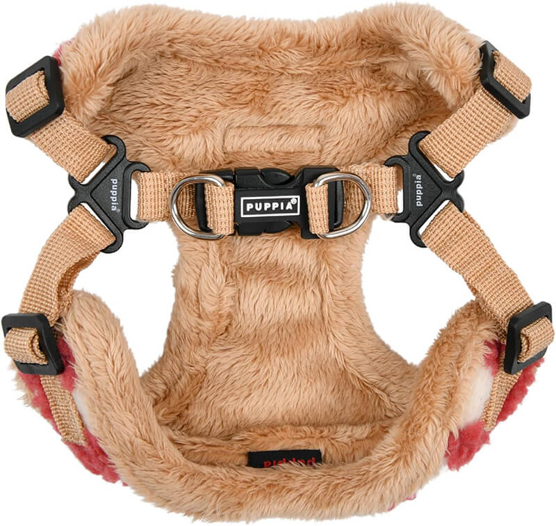 Puppia Comfort Fleece Step-In Harness Stefan