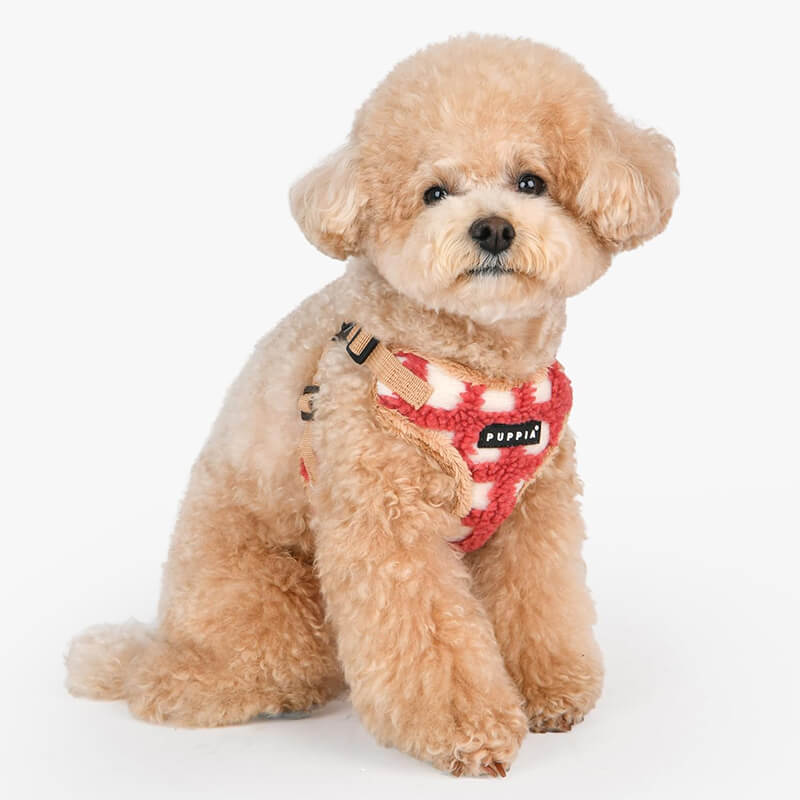 Puppia Comfort Fleece Step-In Harness Stefan