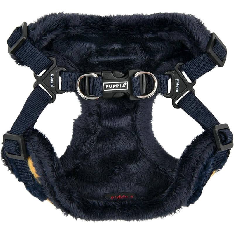 Puppia Comfort Fleece Step-In Harness Stefan