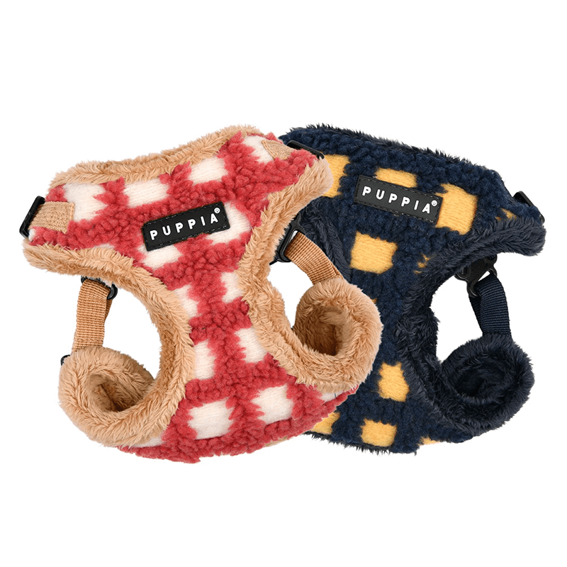 Puppia Comfort Fleece Step-In Harness Stefan