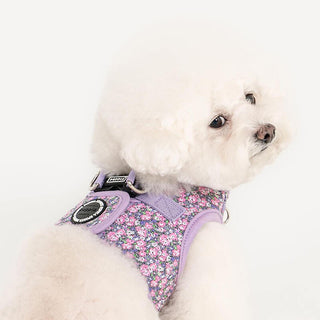 Puppia Step-In Vest Harness Kealoha Floral