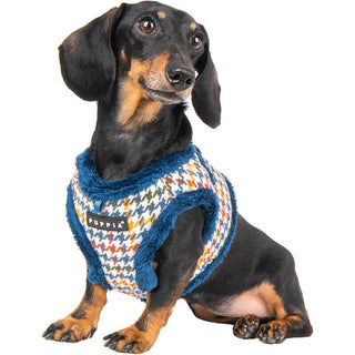 Puppia Step-In Vest Harness Kent Houndstooth