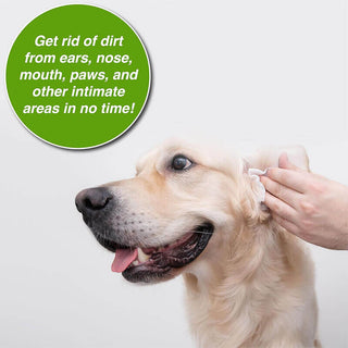 Pure and Natural Pet Unscented Grooming Wipes