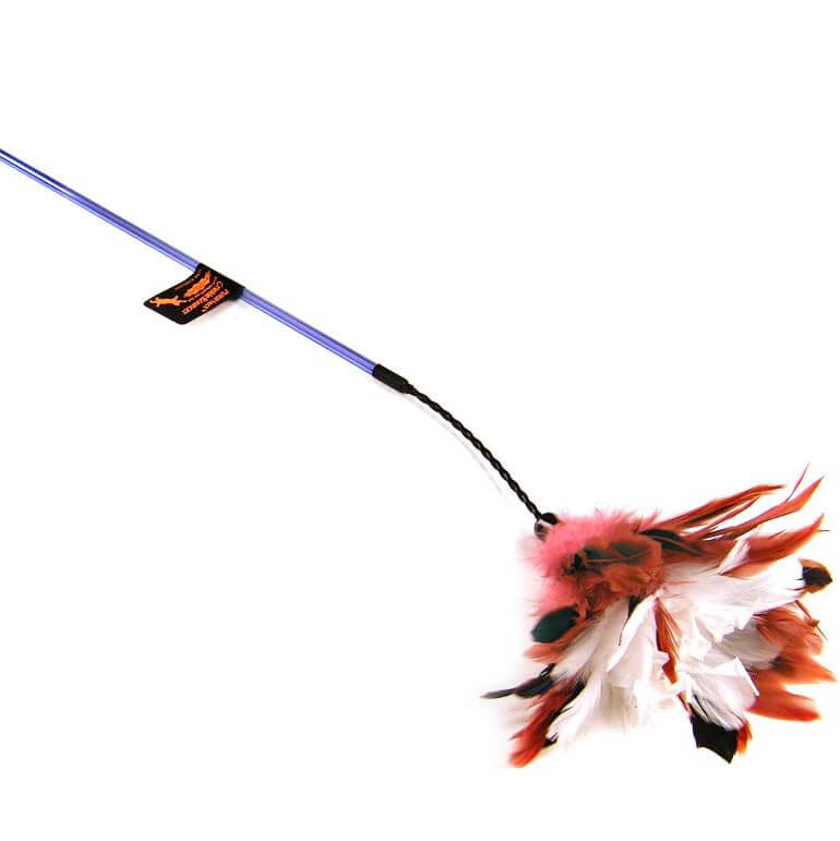 PURRfect Crinkle Bouncer Cat Wand