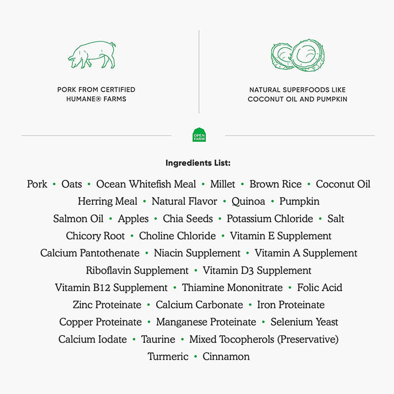 Open Farm Grain-Free Farmer's Table Pork Grain-Free