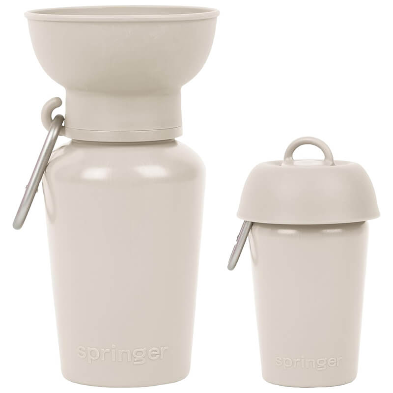 Springer Flip-Top Dog Water Travel Bottle