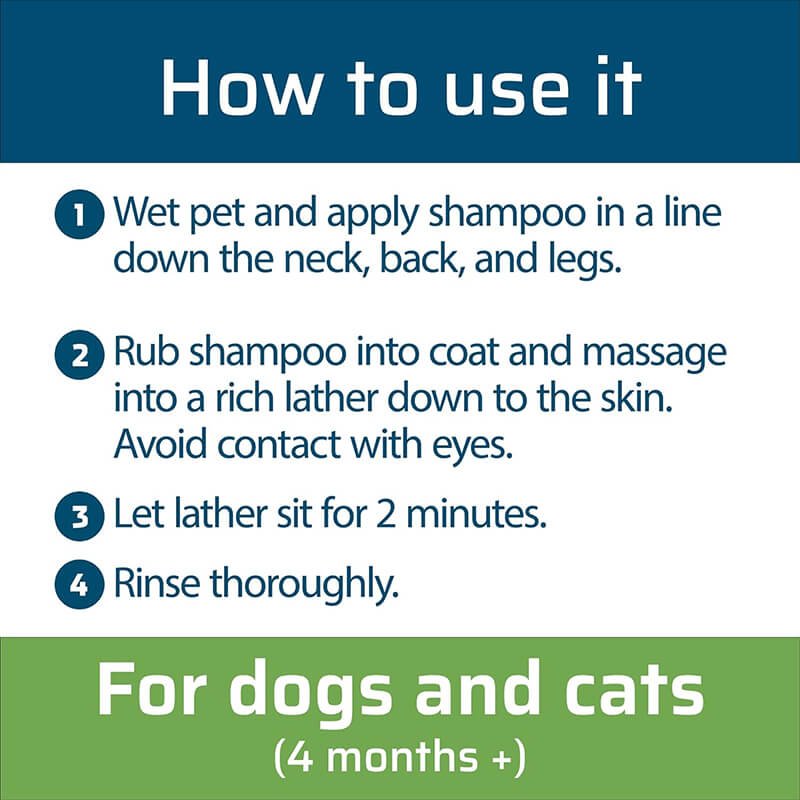 Wondercide Peppermint Flea & Tick Shampoo for Cats & Dogs