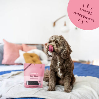 Bocce's Training Treats Say Moo