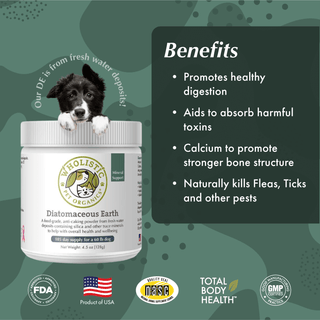 Wholistic Pet Organics Diatomaceous Earth