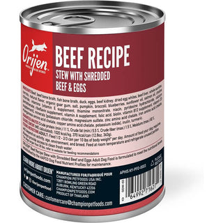 Orijen Stew with Shreds Beef